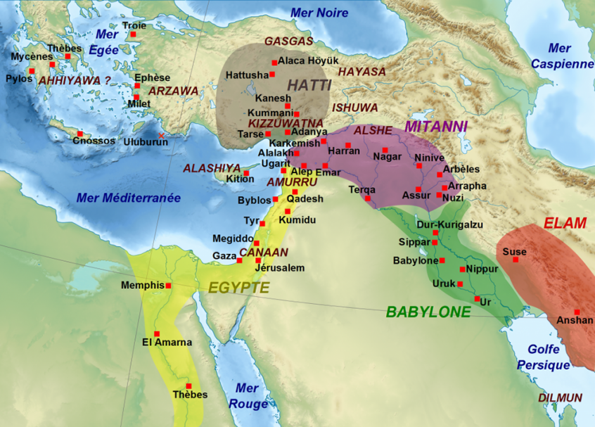 Ancient Middle East map, ancient maps, Biblical maps, early empires